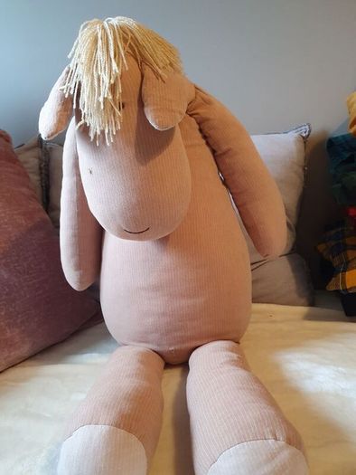 large plush pony