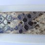 Guess Gold Tan Python Leather Embossed Cuff Band Glitz Watch-u0225l2 Image 7