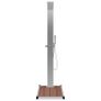 Outdoor Shower with Tray WPC Stainless Steel Image 6