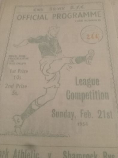 league of Ireland Programmes