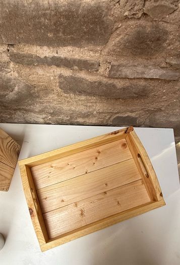 Handmade Solid Wood Serving Tray