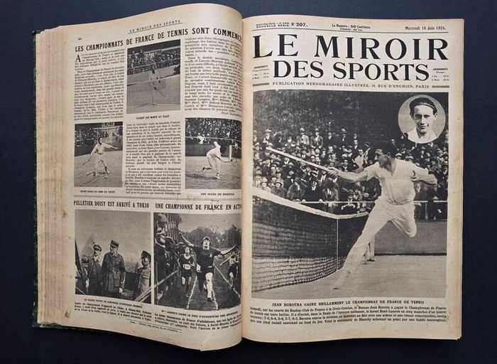 Le Miroir des Sports 1924  1925  Complete Bound Volume 686 Pages Paris Olympics