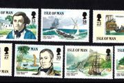1989 Isle of Man Bicentenary of the Mutiny on the Bounty Commemorative Stamps Mint Never Hinged (MNH)