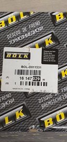 Bolk BMW Rear Brake Discs 294mm BOL-D011531 New 16 147 029 80