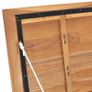 Garden Storage Box 60x50x58 cm Solid Teak Wood Image 8