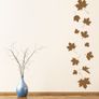 Leaves wall sticker, Cat decals, Home Decor, Wall Decals, Gift Ideas, Halloween Decor, Halloween Decoration, Autumn Decor, Happy Fall Image 3