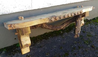 Rustic Driftwood Floating Shelf / Mantel