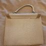 Cream Handbag Image 2