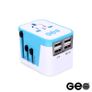 New GEO Smart Travel Adapter with 4 USB Charging Ports, All-In-One Universal Plug / Safe Wall Charger with USB Surge Protection - 1 YEAR GUARANTEE Image 2