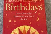 Large Rare Book The Secret Language of Birthdays