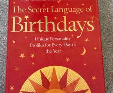 Large Rare Book The Secret Language of Birthdays