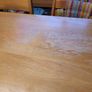 Large dining table, chairs & bench Image 2
