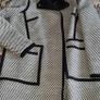 Karen Millen Graphic Tweed Pod Coat UK 14/16, AV Image 10