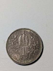 Austria 1916. 1 Corona Silver