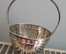 Small german 800 silver basket