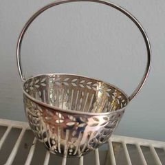 Small german 800 silver basket