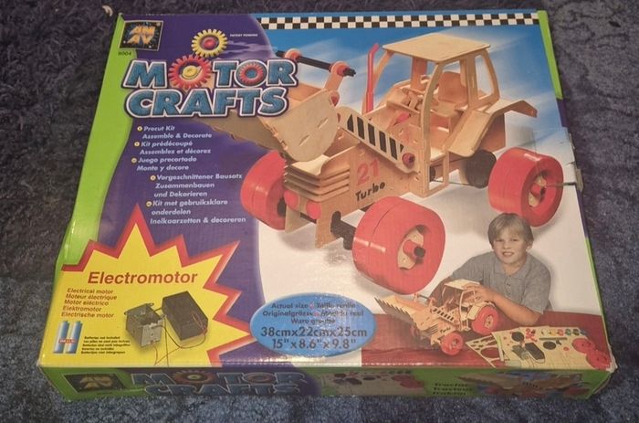 MotorCrafts Build Your Own Tractor (New) Rare