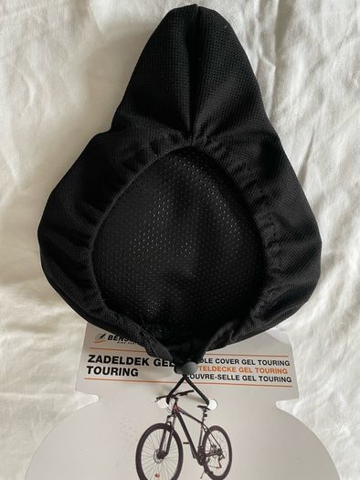 Memory foam saddle cover