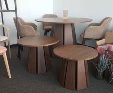 Cascade Duo Coffee Tables  Anti Scratch Laminated Nesting Set