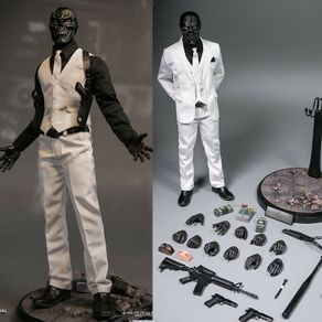 vts 1/6 black skull not hot toys