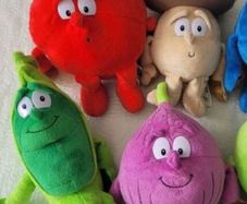 Goodness Gang Plush Fruit & Vegetables Soft Plush Toys