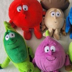 Goodness Gang Plush Fruit & Vegetables Soft Plush Toys