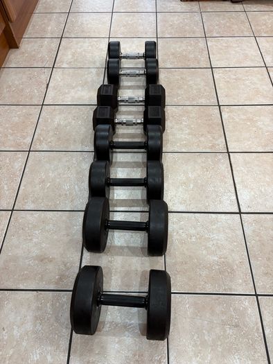Commercial Dumbbell Set, Selling Cheap!!!