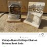 Vintage Charles Dickson Bookends Image 7