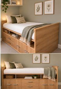 Unique Cabin Bed with Storage