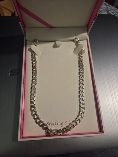Mens chain Stamped Sterling Silver