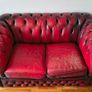 Chesterfield Couch & Chair Image 2