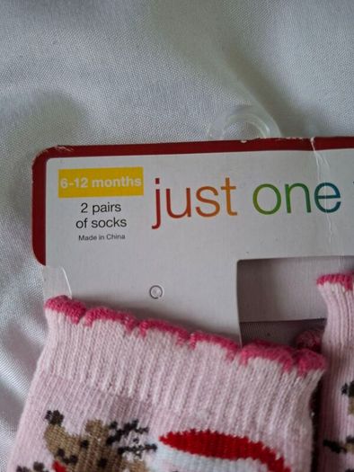Carter's 1st Christmas socks