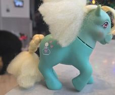 Daisy Sweet Perfume Puff Ponies HTF MLP G1 My Little Pony