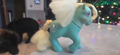 Daisy Sweet Perfume Puff Ponies HTF MLP G1 My Little Pony