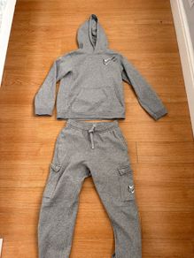 kids Nike swoosh tracksuit