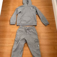 kids Nike swoosh tracksuit