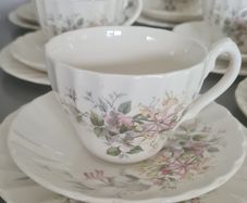 Tea Cups Saucers Side Plates Myott Meakin Straffordshire