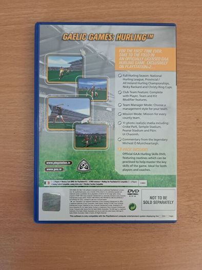 Gaelic Games Hurling - PS2