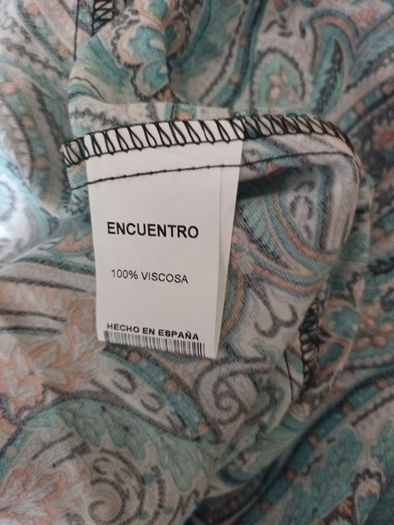 Encuentro Shirt Dress With Self Tie Belt. Size 44 - 16.  B.N.W.T