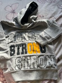 Zara boys STRONG hoodie top