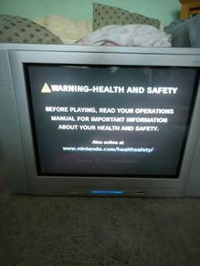 21" flat CRT tv