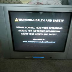 21" flat CRT tv