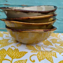 4 x Vintage Dudson Bowls