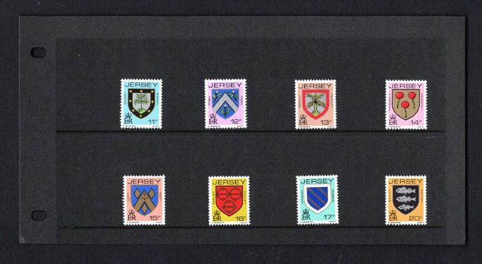 1981 Jersey Definitive Issue of Medium Values Stamps Presentation Pack