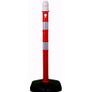 Bollards / Chain Posts / Red/white Set Of 11 Pcs Image 2