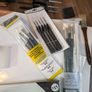 Large selection of oil painting brushes, paints and canvases, oils etc Image 2
