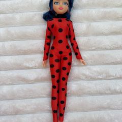 2020 Zagtoon Playmates Miraculous Ladybug Doll Damaged suit Used Please look at the pictures