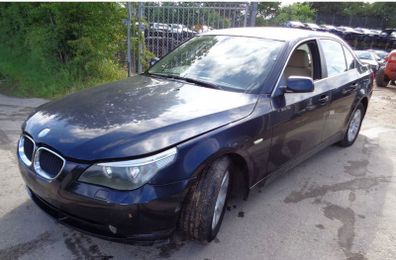 Breaking bmw 535d 2006 e60 orient blue metallic