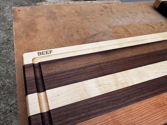 Handmade Solid Wood Chopping Boards - Walnut, Maple & Cherry