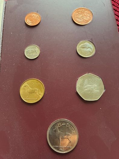 Uncirculated Punt Coin Set